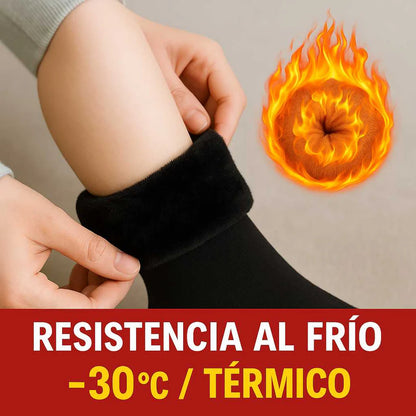 🔥 Pack x12 Calcetines Térmicos Polar | Invierno sin Frío | Ultra Suaves y Resistentes