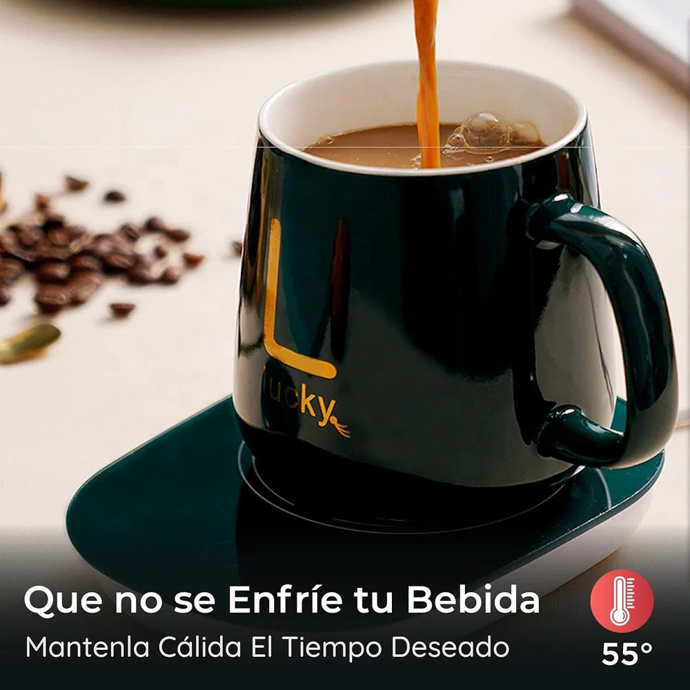 Taza Con Calentador Electrico